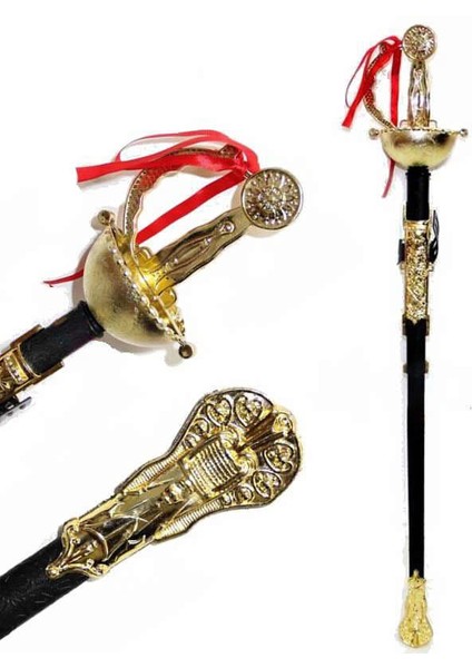 Kostüm Partisi Plastik Zararsız Zorro Kılıcı Şövalye Kılıcı 62 cm - MRK6878-9994 fiyatları