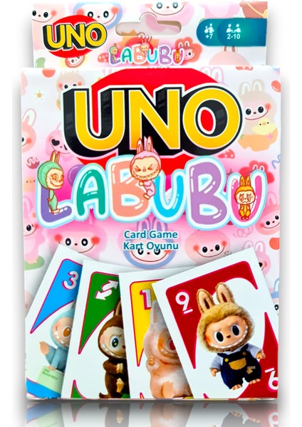 Uno Labubu Oyun Kartları (110 Adet)