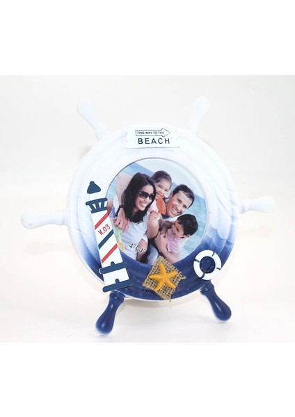 Ahşap Marin Dümenli Çerceve ALK2470 - MRK2008-9580