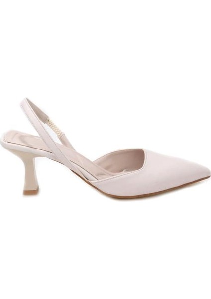 Hco 03176 Kadın Stiletto Arkası Açık Ayakkabı