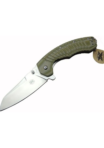 Kunamy Kı 4450 Bk Kamp Çakısı 23 cm - Kaymaz Sap Otomatik Kılıflı - MRK4123-4300