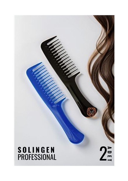 Turk Ion Tarak Seti 2 Adet Solingen Professional - MRK8895-6739