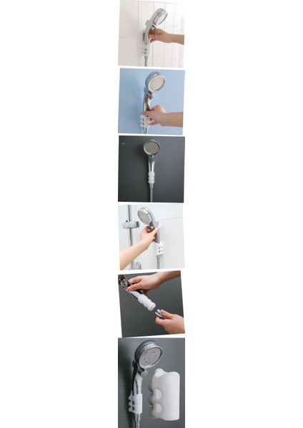 Turk Duş Başlığı Tutucu Vantuzlu 2 Adet - MRK4633-3572 fiyatları