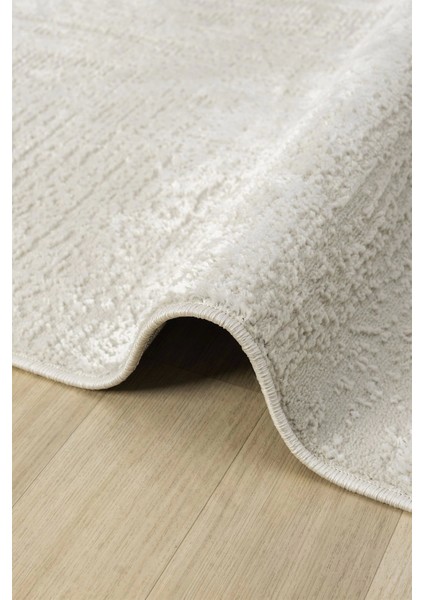 Modern Dokuma Halı Yıkanabilir Oturma Odası Halısı Salon Halısı Mutfak Grimsi Beyaz modelleri