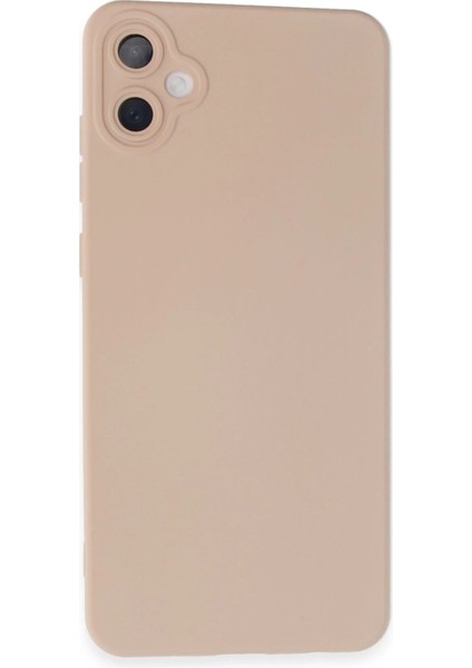 Samsung Galaxy A05 Kılıf Nano Içi Kadife Silikon - Pudra - JUL5752-3109