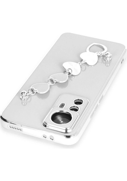 Xiaomi Mi 12T Pro Kılıf Esila Silikon - Beyaz - JUL8874-8683 modelleri