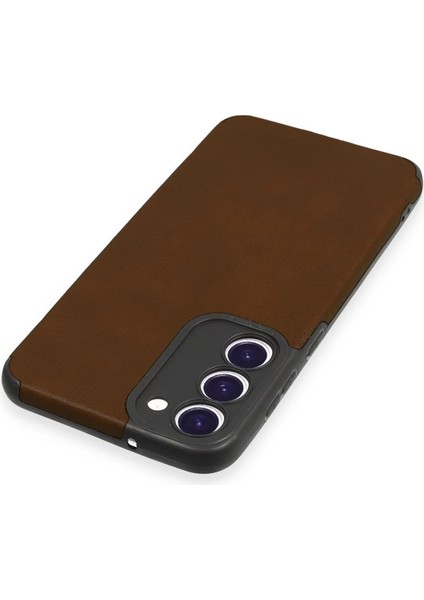 Samsung Galaxy S23 Plus Kılıf Loop Deri Silikon - Kahverengi - JUL1025-5741