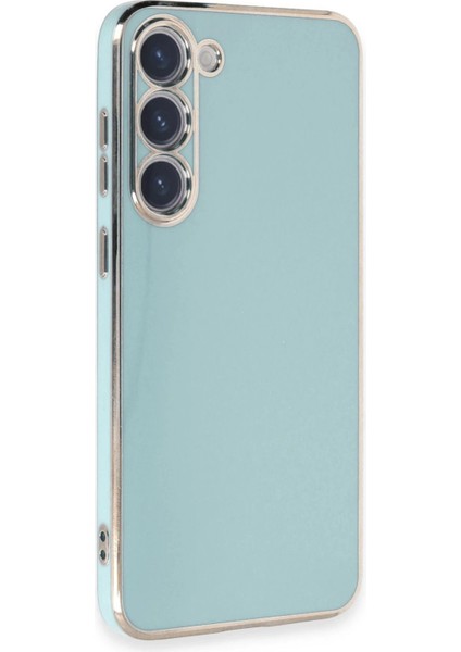 Samsung Galaxy S23 Kılıf Volet Silikon - Açık Yeşil - JUL5867-7916