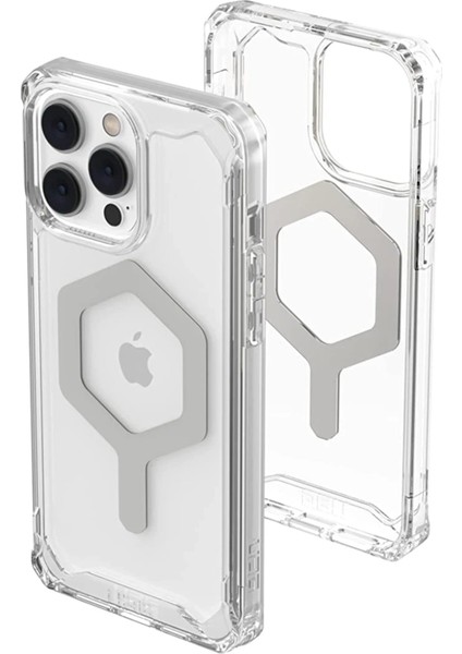 iPhone 13 Pro Max Kılıf Uag Plyo Magneticsafe Silikon - Şeffaf - JUL3814-7832 fırsatları