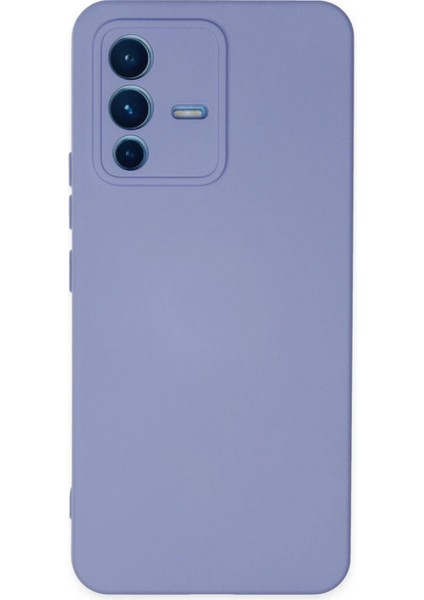 Vivo V23 5g Kılıf Nano Içi Kadife Silikon - Lila - JUL8973-1180