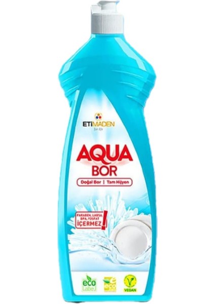 Aquabor Bulaşık Deterjanı Elde Yıkama 650 ml