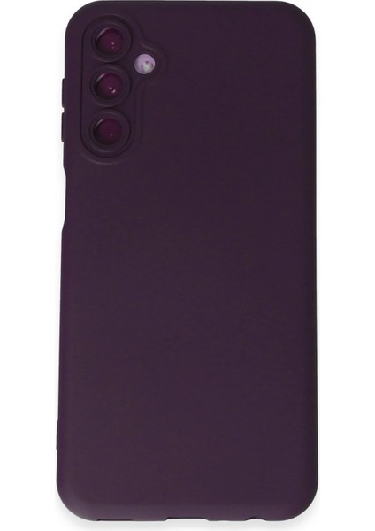 Samsung Galaxy M34 5g Kılıf Nano Içi Kadife Silikon - Mor - JUL6549-3424