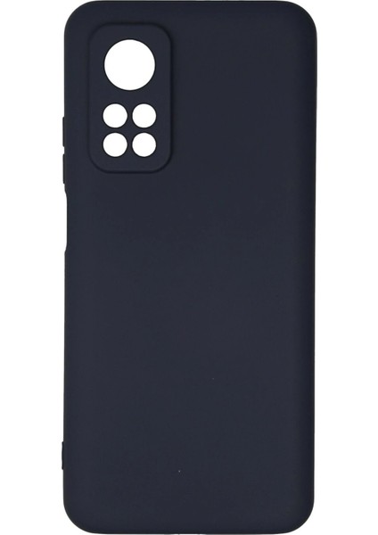 Xiaomi Mi 10T Kılıf Nano Içi Kadife Silikon - Lacivert - JUL2020-5661
