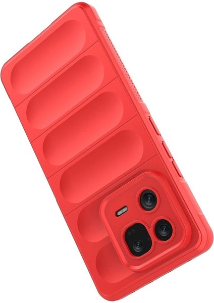 Xiaomi Mi 13 Kılıf Optimum Silikon - Kırmızı - JUL4952-9809 modelleri