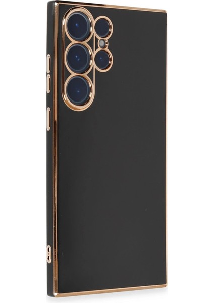Samsung Galaxy S23 Ultra Kılıf Volet Silikon - Siyah - JUL6148-2599