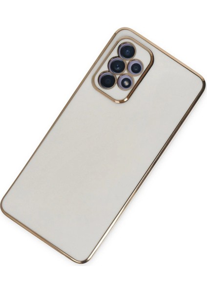 Samsung Galaxy A52 Kılıf Volet Silikon - Beyaz - JUL9925-4167