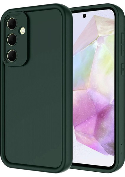 Samsung Galaxy A26 Kılıf Viera Silikon - Koyu Yeşil - JUL1471-5459