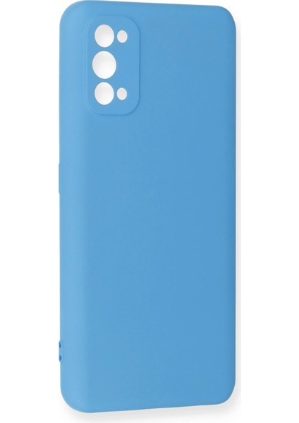 Realme 7 Pro Kılıf Nano Içi Kadife Silikon - Mavi - JUL8589-1619