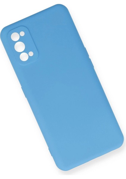 Realme 7 Pro Kılıf Nano Içi Kadife Silikon - Mavi - JUL8589-1619
