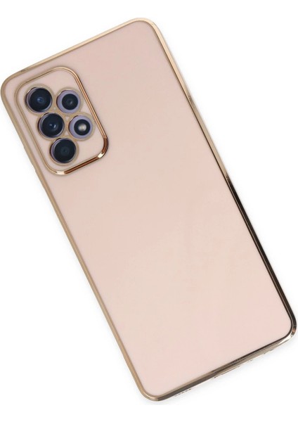 Samsung Galaxy A52 Kılıf Volet Silikon - Pembe - JUL8335-6194