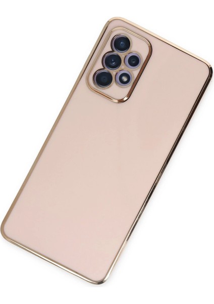 Samsung Galaxy A52 Kılıf Volet Silikon - Pembe - JUL8335-6194
