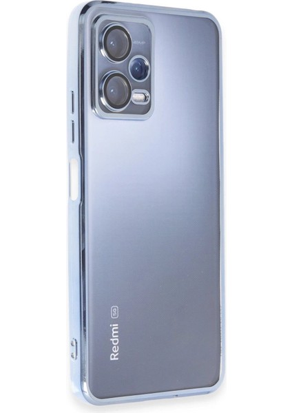 Xiaomi Redmi Note 12 5g Kılıf Lensli Silikon - Açık Mavi - JUL1081-1352