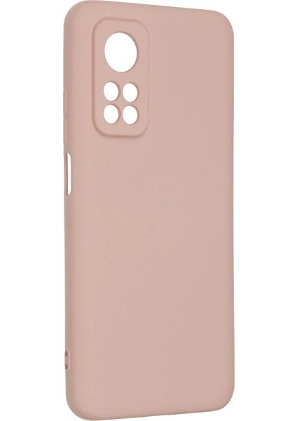 Xiaomi Mi 10T Kılıf Nano Içi Kadife Silikon - Pudra - JUL6411-1560