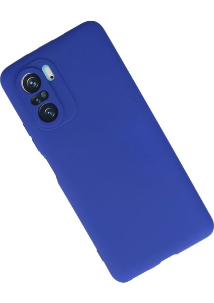 Xiaomi Poco F3 Kılıf First Silikon - Lacivert - JUL2079-7325