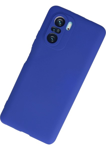 Xiaomi Poco F3 Kılıf First Silikon - Lacivert - JUL2079-7325