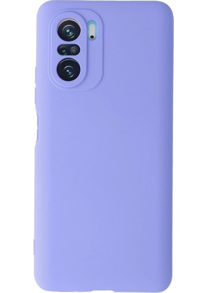 Xiaomi Poco F3 Kılıf First Silikon - Lila - JUL1120-2456