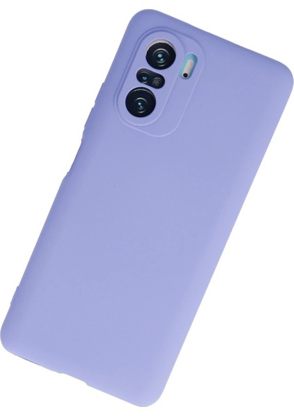 Xiaomi Poco F3 Kılıf First Silikon - Lila - JUL1120-2456