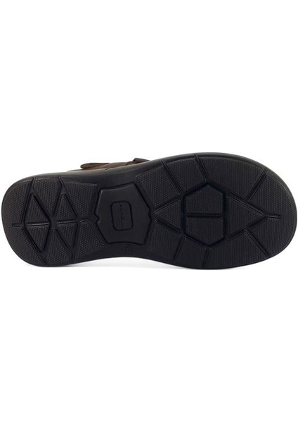 Ural Forelli Günlük Erkek Anatomik Deri Sandalet-Taba fırsatları