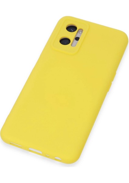 Realme 9i 4g Kılıf Nano Içi Kadife Silikon - Sarı - JUL5455-7418 fırsatları