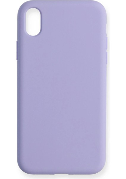 iPhone Xr Kılıf Nano Içi Kadife Silikon - Lila - JUL5250-9154