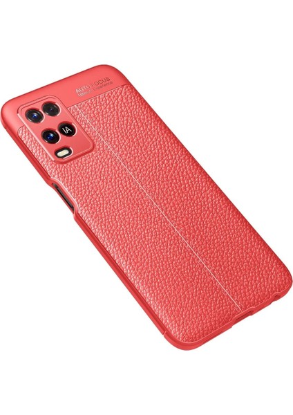 Oppo A54 4g Kılıf Auto Focus Kapak - Kırmızı - JUL3116-1949