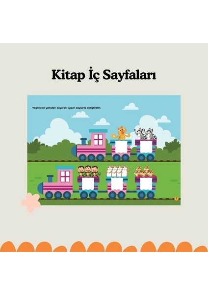 Dikkati Geliştiren Sticker ve Etkinlik Kitabı (2-4 Yaş)