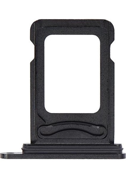iPHONE 14 Pro Uyumlu Çift Sim Tepsisi Sim Aparatı Sim Kart Yuvası Siyah