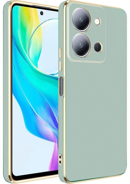 Vivo Y36 Kılıf Volet Silikon - Açık Yeşil - JUL3883-2067