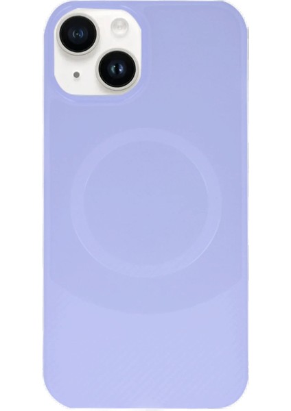 iPhone 14 Kılıf Maya Karbon Kapak - Lila - JUL9632-5217