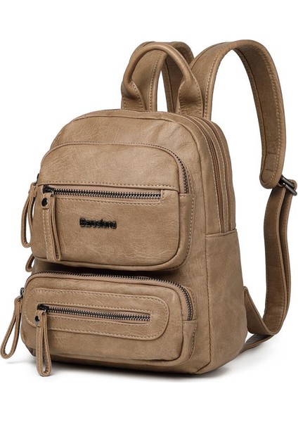 Mini Boy Yıkama Deri Kadın Sırt Çantası 21-K Barcelona 1929 modelleri