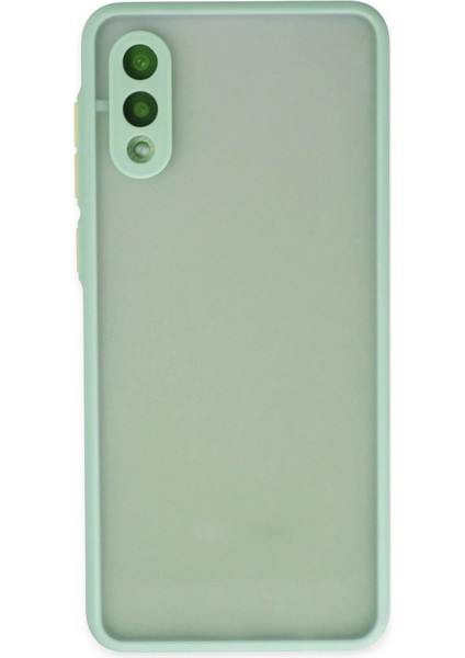 Samsung Galaxy A02 Kılıf Montreal Silikon Kapak - Turkuaz - JUL4237-8662
