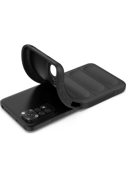 Xiaomi Redmi Note 11 Kılıf Optimum Silikon - Siyah - JUL9091-8586