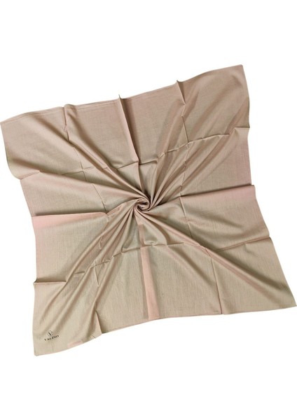 Valino Organik Pamuk Düz Renk Eşarp 100X100 cm - Doğal ve Nefes Alabilen Kumaş