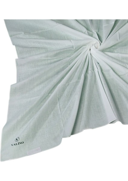 Valino Organik Pamuk Düz Renk Eşarp 100X100 cm - Doğal ve Nefes Alabilen Kumaş