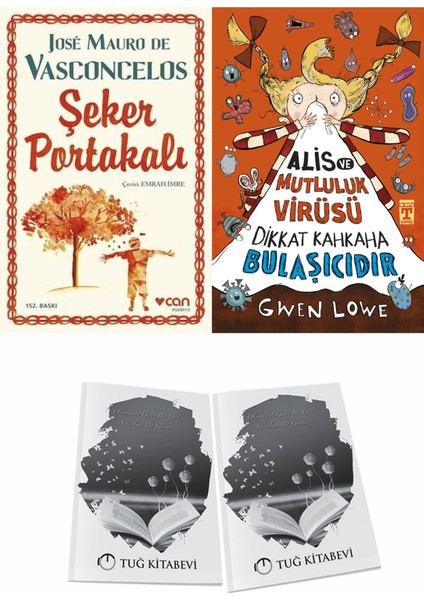 Şeker Portakalı ve Alis ve Mutluluk Virüsü + Hediyeli