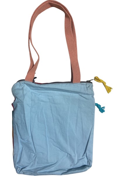 Vintage Renkli Etnik Orta Boy Plaj Günlük Kadın Kol Omuz Çantası 27CM x 33CM modelleri