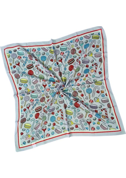 Valino Soft Pamuk Çocuk Desenli Eşarp 70X70 cm fiyatları