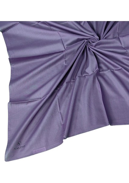 Valino Organik Pamuk Düz Renk Eşarp 100X100 cm - Doğal ve Nefes Alabilen Kumaş
