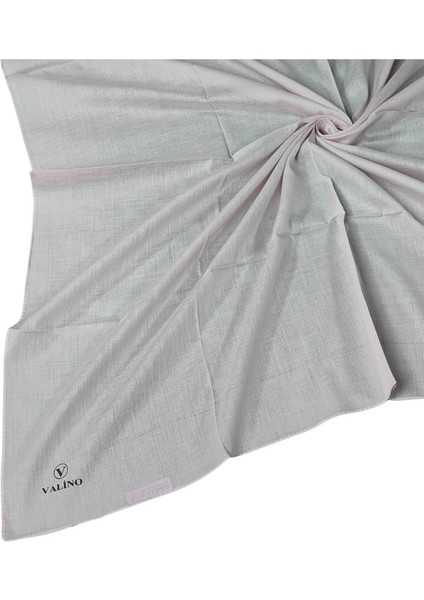 Valino Organik Pamuk Düz Renk Eşarp 100X100 cm - Doğal ve Nefes Alabilen Kumaş