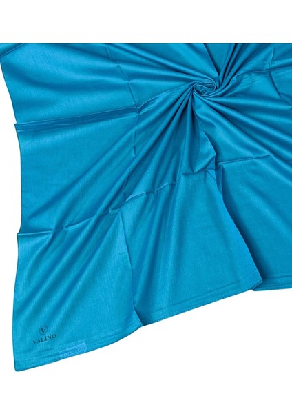 Valino Organik Pamuk Düz Renk Eşarp 100X100 cm - Doğal ve Nefes Alabilen Kumaş